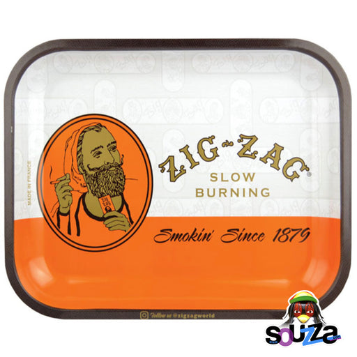 Zig Zag Slow Burn Classic Rolling Tray Large Size