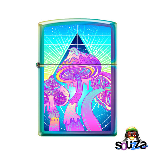 Zippo Lighter - Melting Shrooms - Multicolor